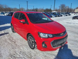 2017 chevrolet sonic lt