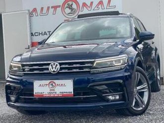 ② vw tiguan 2.0 tsi 220ch dsg r-line 4motion*1main*full option — volkswagen — 2ememain