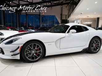 2013 srt viper coupe only 16k miles gts laguna interior pkg hot color combo