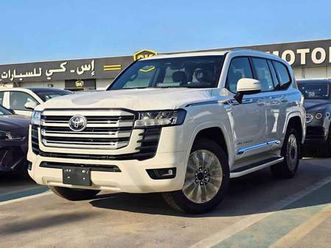 toyota land cruiser gxr twin turbo / 3.5l v6 petrol / radar / 12.3 dvd with jbl speakers / front pwr seats / cool box