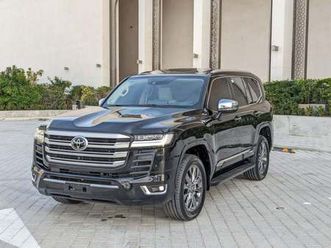 toyota land cruiser toyota landcruiser vxr 2024 lhd black petro 3.5l23l