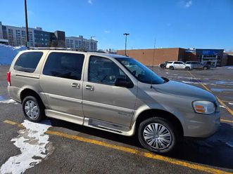 2009 chevrolet uplander adapté wheelchair handicap van