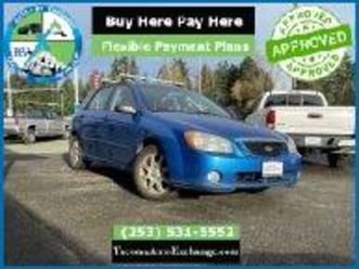 bad credit ok - we finance - 2007 kia spectra 5 hatchback-stick-low as