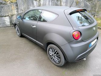 alfa romeo mito 1.3jtdm 90 cv black mate junho/09
