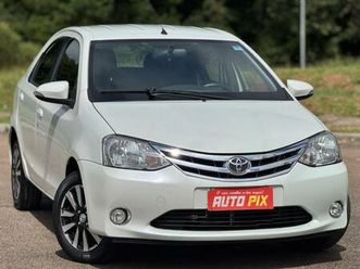 toyota etios platinum sed. 1.5 flex 16v 4p mec.