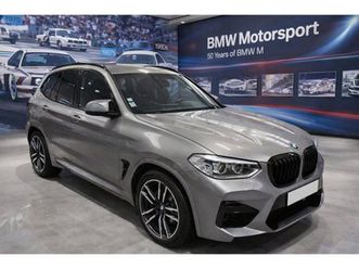 bmw x3 m x3m 3.0 biturbo 480 f97 / carte grise france / historique / ct vierge