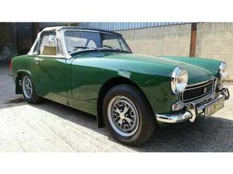 1970 mg midget mkiii 1275cc in british racing green a vendre