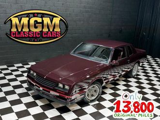 1987 chevrolet monte carlo for sale