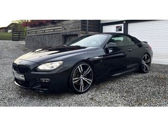 bmw serija 6 640d cabrio *m paket *shadow *alu 21 *izvrstan