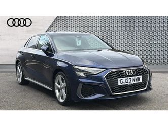 2023 audi a3 35 tfsi s line 5dr s tronic