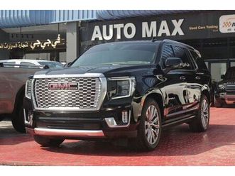 gmc yukon denali 6.2l (8 seater), warranty & service from local dealer