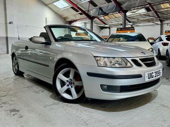 2007 saab 9-3 2.0 vector 1.8t convertible 2d