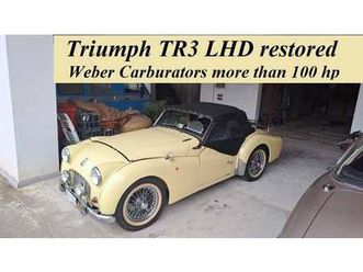 1956 triumph tr3 tr3a (1957-62) a vendre