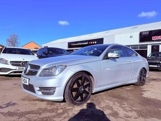 mercedes-benz c class 2.1 c220 cdi blueefficiency amg sport g-tronic+ euro 5 (start/stop) 2dr diesel au...