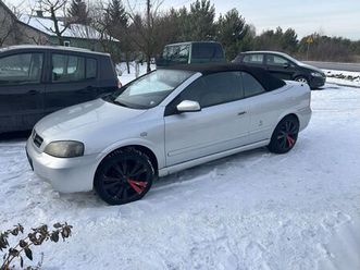 opel astra bertone cabrio 1.6 b 2004 kuczów • olx.pl