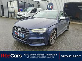 audi s3 berline sportback 2.0 tfsi 310 quattro s-tronic bva - garantie 12 mois