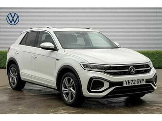 volkswagen t-roc - r-line 1.5 tsi 150ps 7-speed dsg 5 door