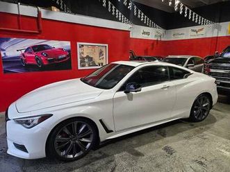 2021 infiniti q60 red sport 400