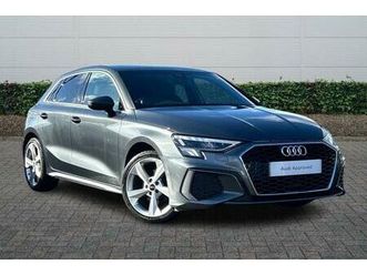 2023 audi a3 30 tfsi s line 5dr hatchback petrol manual