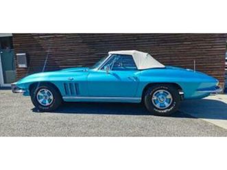 ② chevrolet corvette c2 convertible — oldtimers & ancêtres — 2ememain