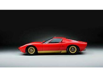 1972 lamborghini miura sv a vendre