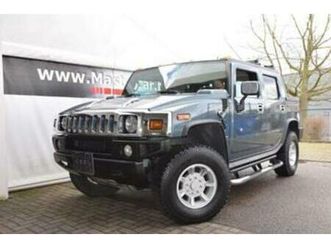 ② hummer h2 h2 sut luxury edition lpg — camionnettes & utilitaires — 2ememain