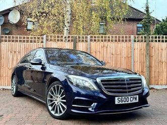 2014 mercedes-benz s class 6.0 s600l v12 amg line saloon 4dr petrol g-tronic+
