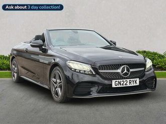 1.5 c200 mhev amg line edition cabriolet g-tronic+ euro 6 (start/stop) 2dr