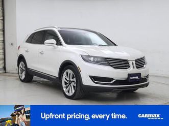 used 2017 lincoln mkx reserve