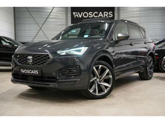seat tarraco 1.5 tsi fr dsg * pano - trekhaak - kuipstoelen - 360° cam - 20