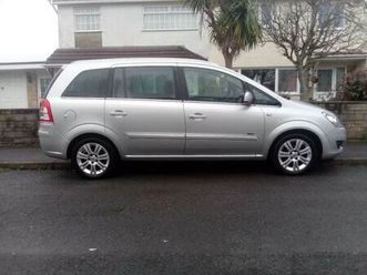 vauxhall, zafira, mpv, 2012, manual, 1598 (cc), 5 doors