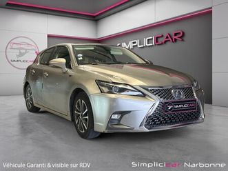 lexus ct 1.8 business pack caméra bluetooth garantie 12 mois