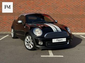 2012 mini cooper 1.6 cooper (122bhp) coupe 3d