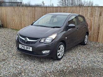 2016 vauxhall viva 1.0 se 5dr hatchback petrol manual