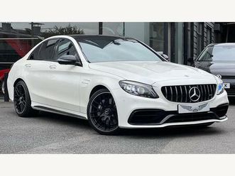 4.0 c63 v8 biturbo amg (premium plus) spds mct euro 6 (start/stop) 4dr