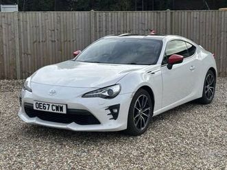 2017 toyota gt86 2.0 boxer d-4s coupe 2dr petrol manual euro 6 (200 ps) coupe petrol manual