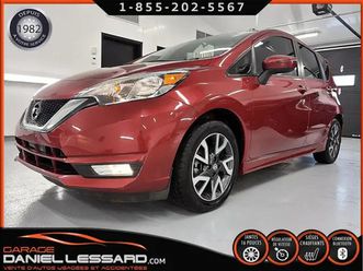 nissan versa note sr accidenté arriere, à réparé vga 2017