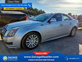 2012 cadillac cts
