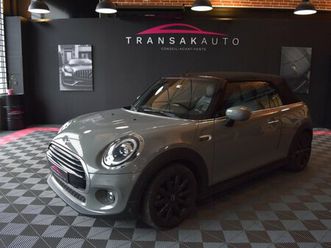 mini one cooper cabriolet 1.5 i 136 ch edition greenwich