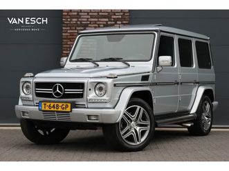 mercedes-benz g-klasse - amg 55 kompressor | btw | schuifdak | stoelverwarming v+a | navigatie | camera | leder | z