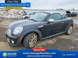 2012 mini cooper coupe