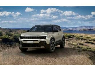 jeep avenger summit-1.2 48v-mhev-pelle-winter pack-p.consegna