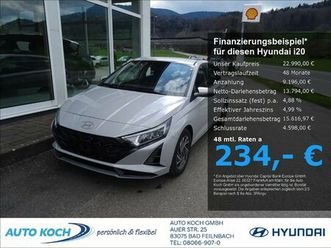 hyundai i20 1.0 t-gdi, trend, lichtpaket, komfortpaket