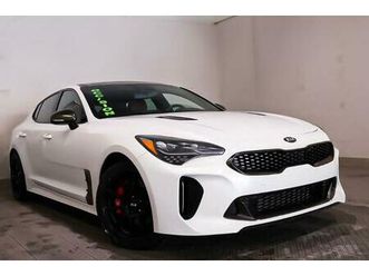 2018 kia stinger gt limited + awd + cuir + toit ouvrant
