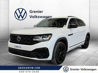 2023 volkswagen atlas cross sport highline, v6, cuir, toit pano, demarreur, carplay