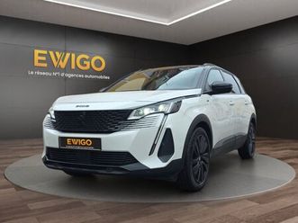 peugeot 5008 7 places 1.5 hdi 130 ch gt pack eat bva camera av ar sieges chauffants toit pano garantie 6m