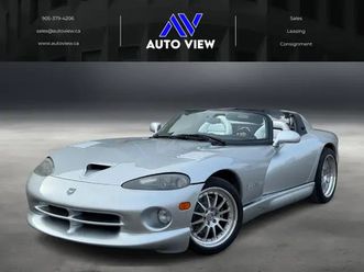 1999 dodge viper rt/10 **8l v10**clean carfax**