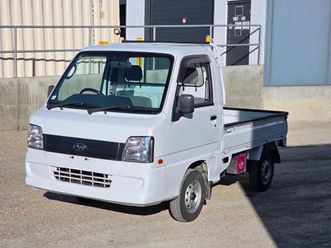 2009 subaru sambar 4wd 5 sp manual low kms mini kei truck