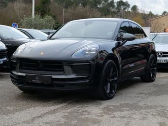 porsche macan t 2.0 265 ch full black jt 21 bose chronos susp pneumatique