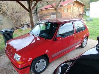 renault super 5 gt turbo - 1989